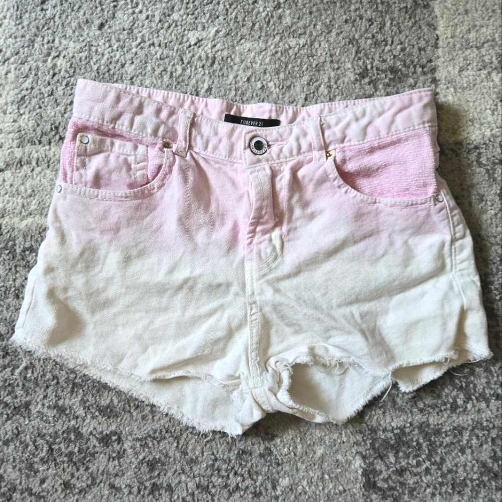 Forever 21 Ombre Shorts